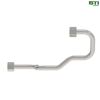 AXE100325: Zinc Plated Fuel Line with 0.6 Inch Outside Diameter