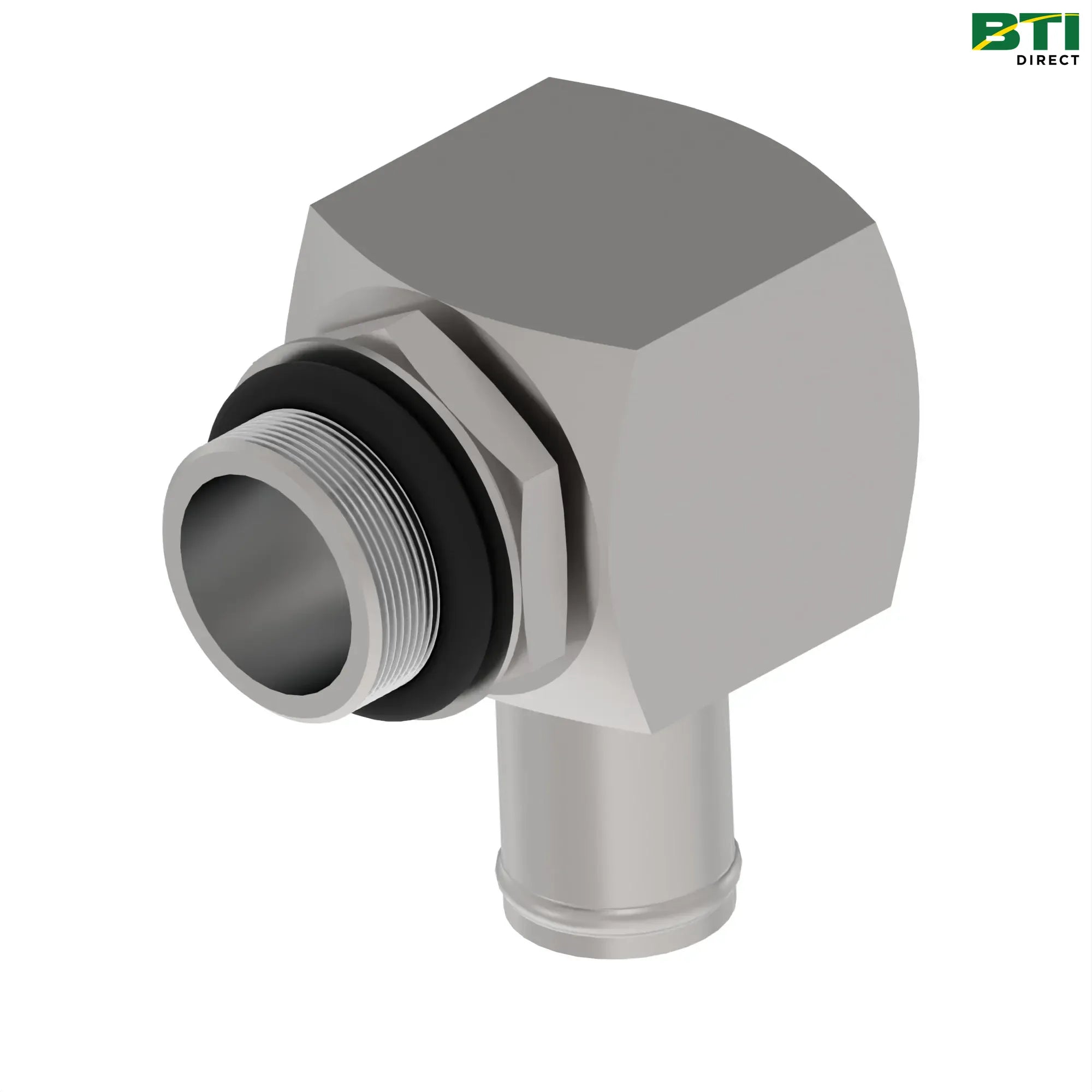 RE163613: 90 Deg Adapter Fitting, Beaded Hose