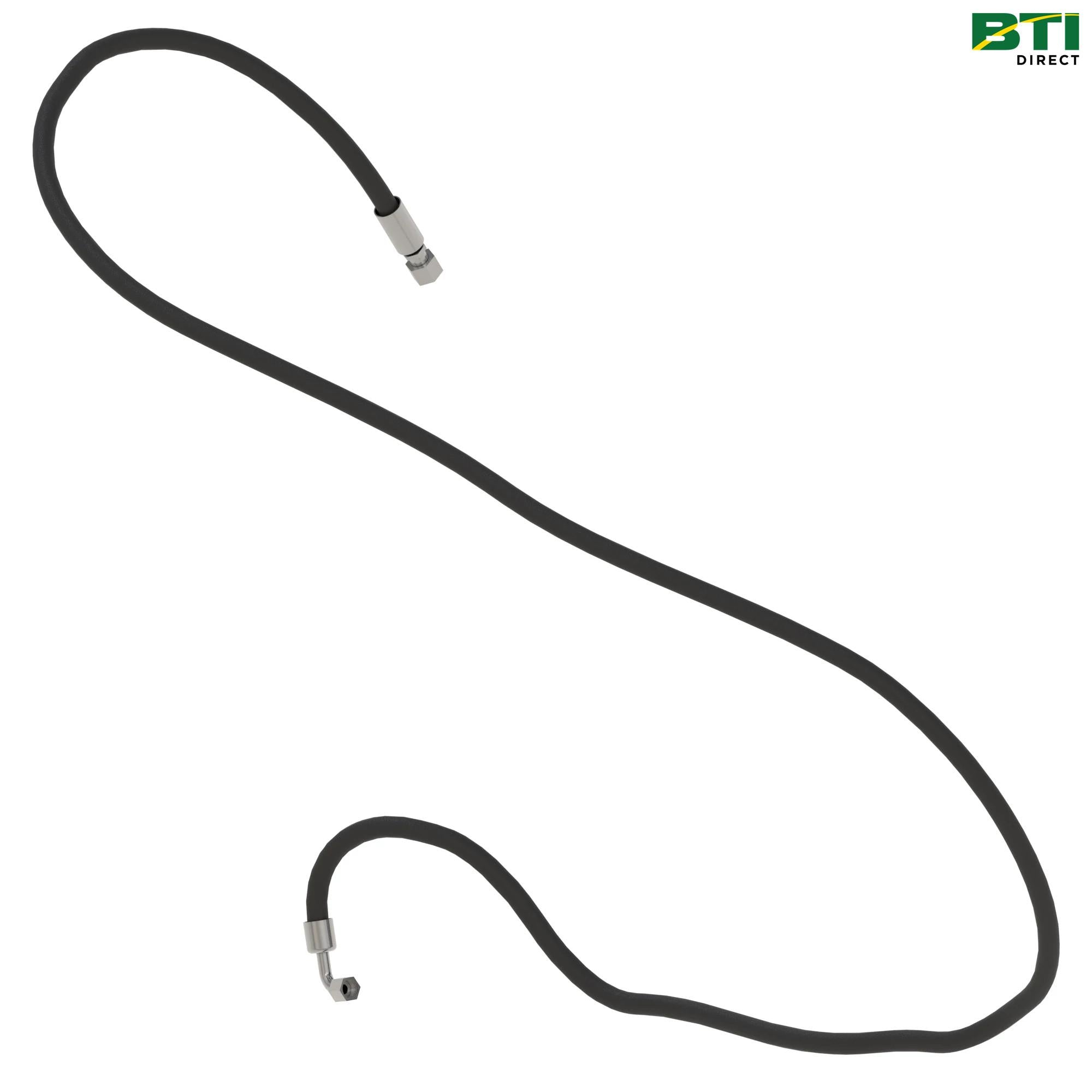 AN402336: Rear Case Drain Fabricated Hydraulic Hose