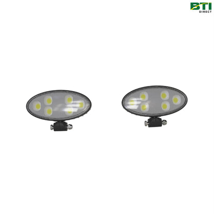 BL17007: 2-Adjustable LED Work Light Attachment for Inner, Outer Front Roof or Standard Roof