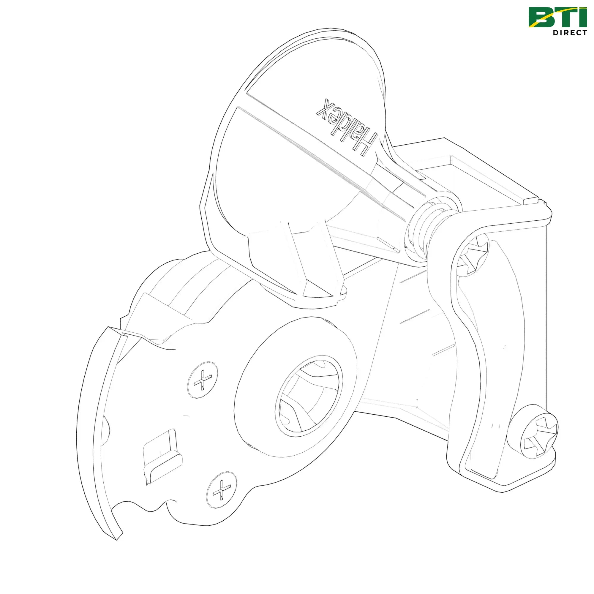 RE272950: Air Brake Breakaway Coupler