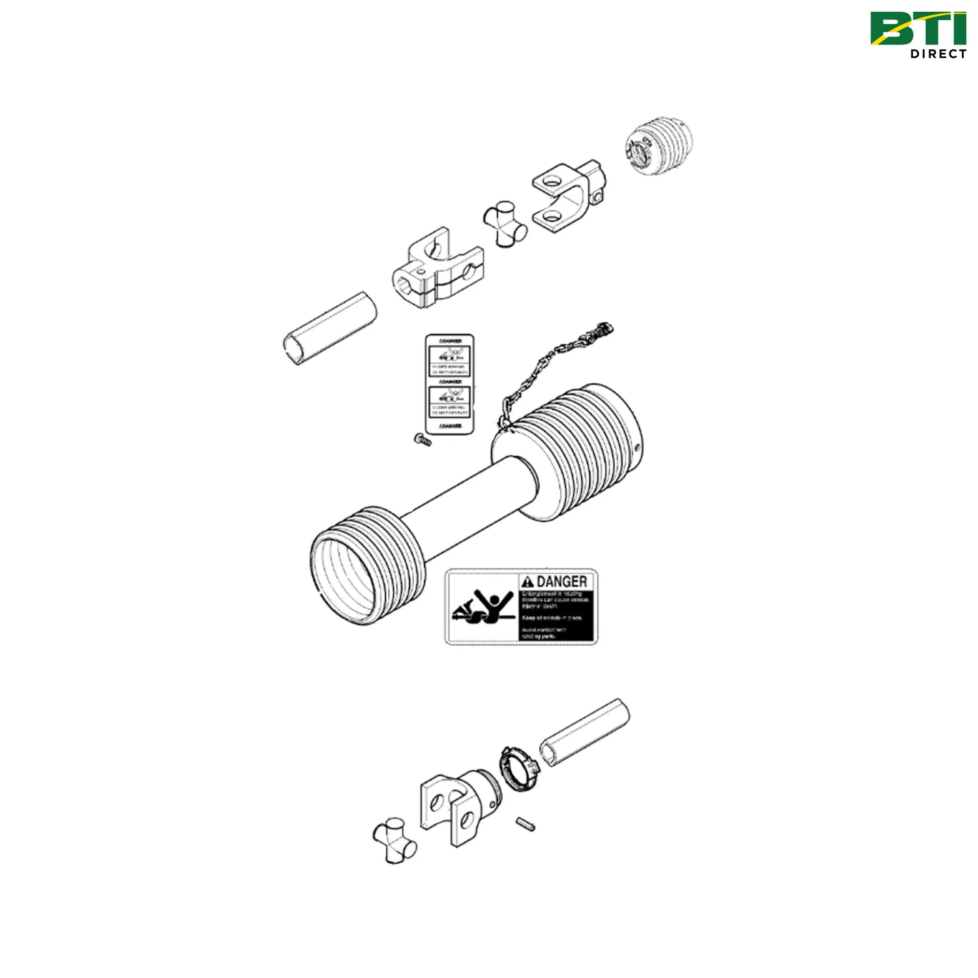 AXE46017: Universal Driveshaft