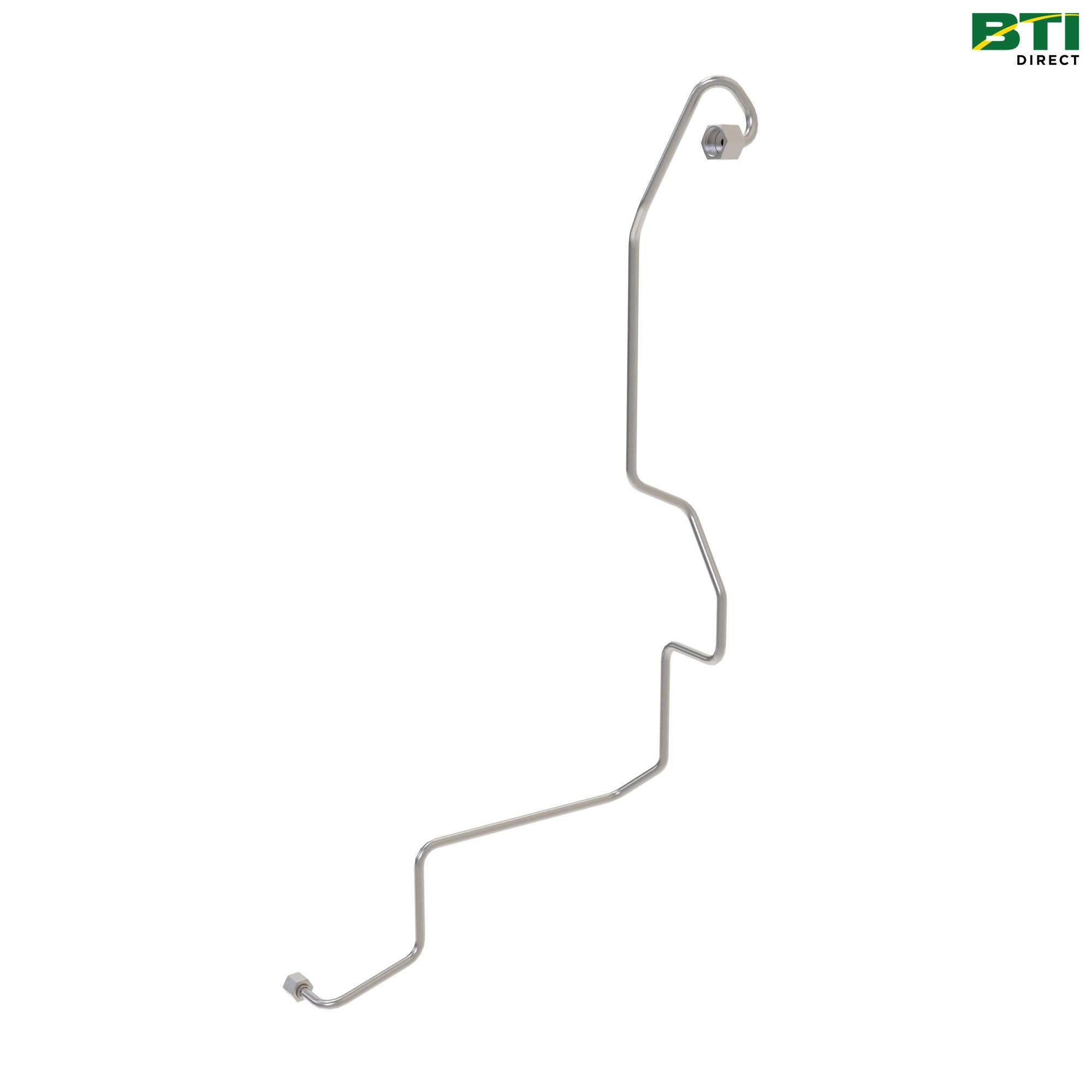 AL217864: Pressure Relief Valve Oil Line, Right Side
