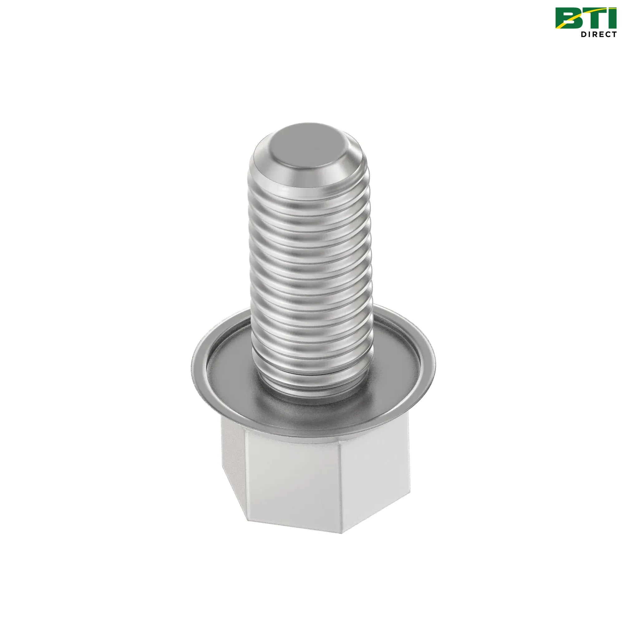 N283308: Hexagonal Head Flanged Self Locking Screw, 1/4" X 0.62"