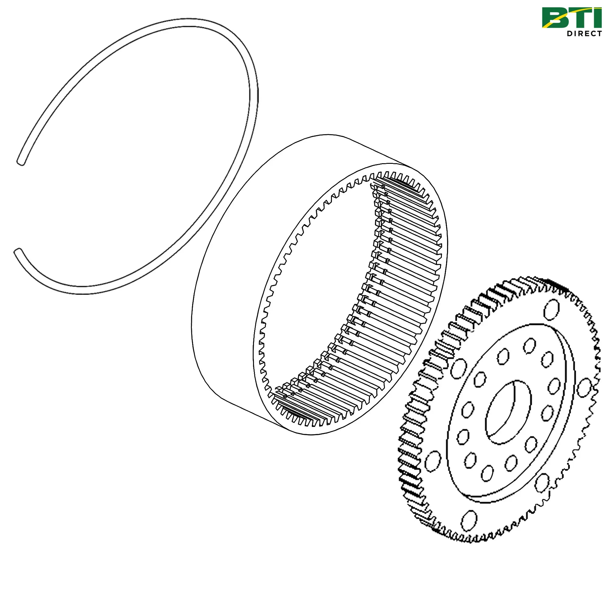 RE271423: Final Drive Planet Pinion Gear Kit