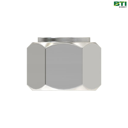 N318933: Hexagonal Lock Nut, 6.35 mm (1/4")