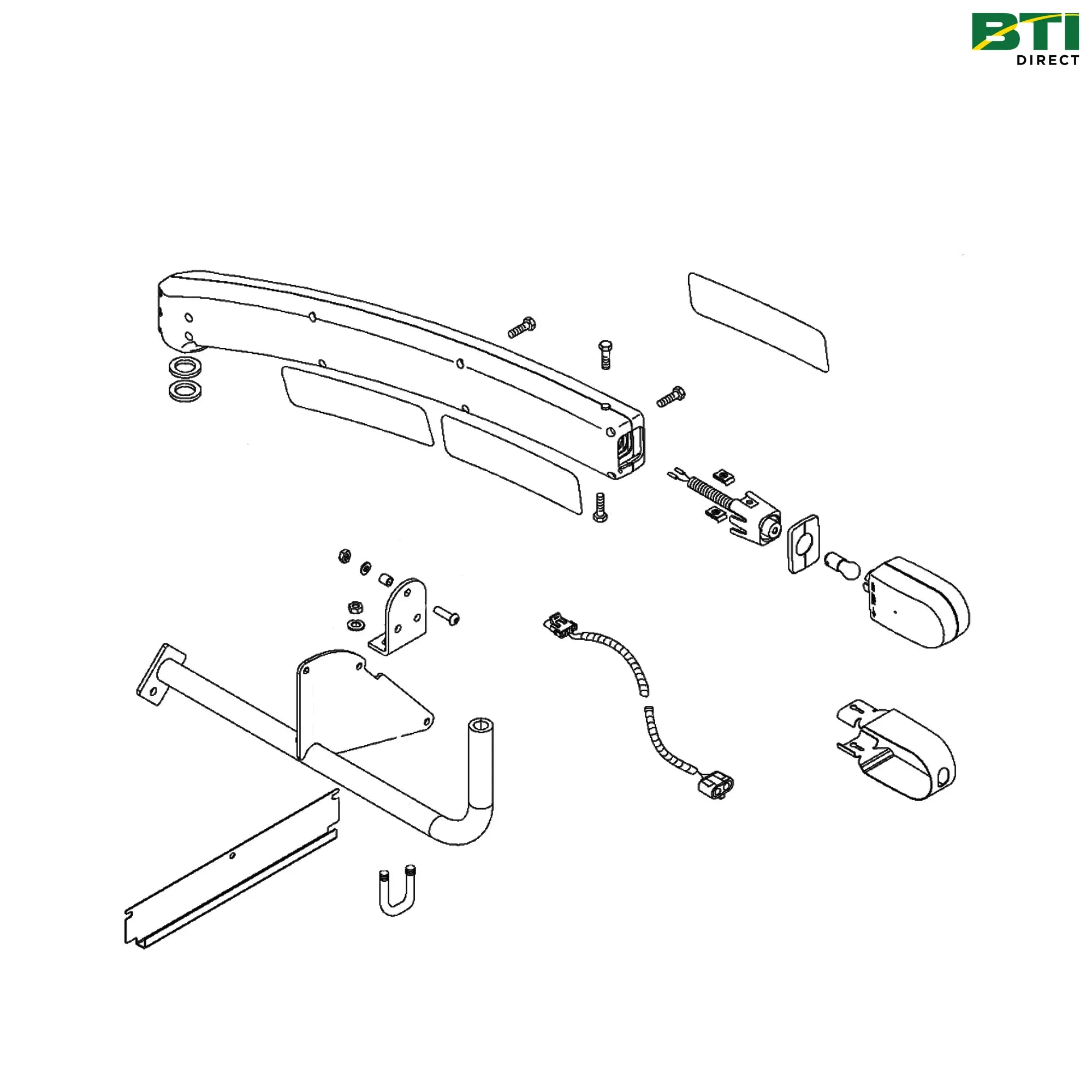 RE223695: Extremity Warning Light Kit
