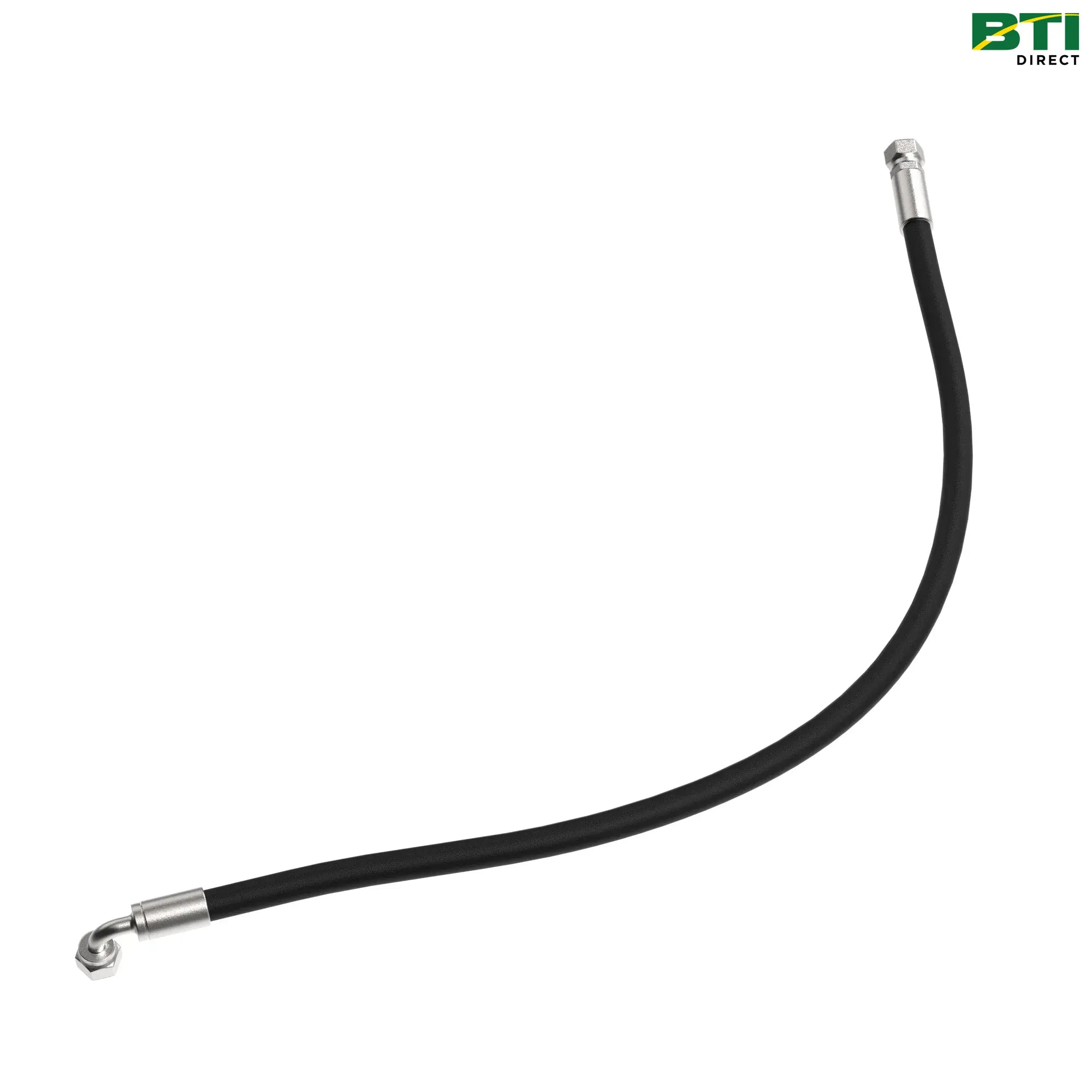 RE342430: Front Axle Brake Back Port Hydraulic Hose
