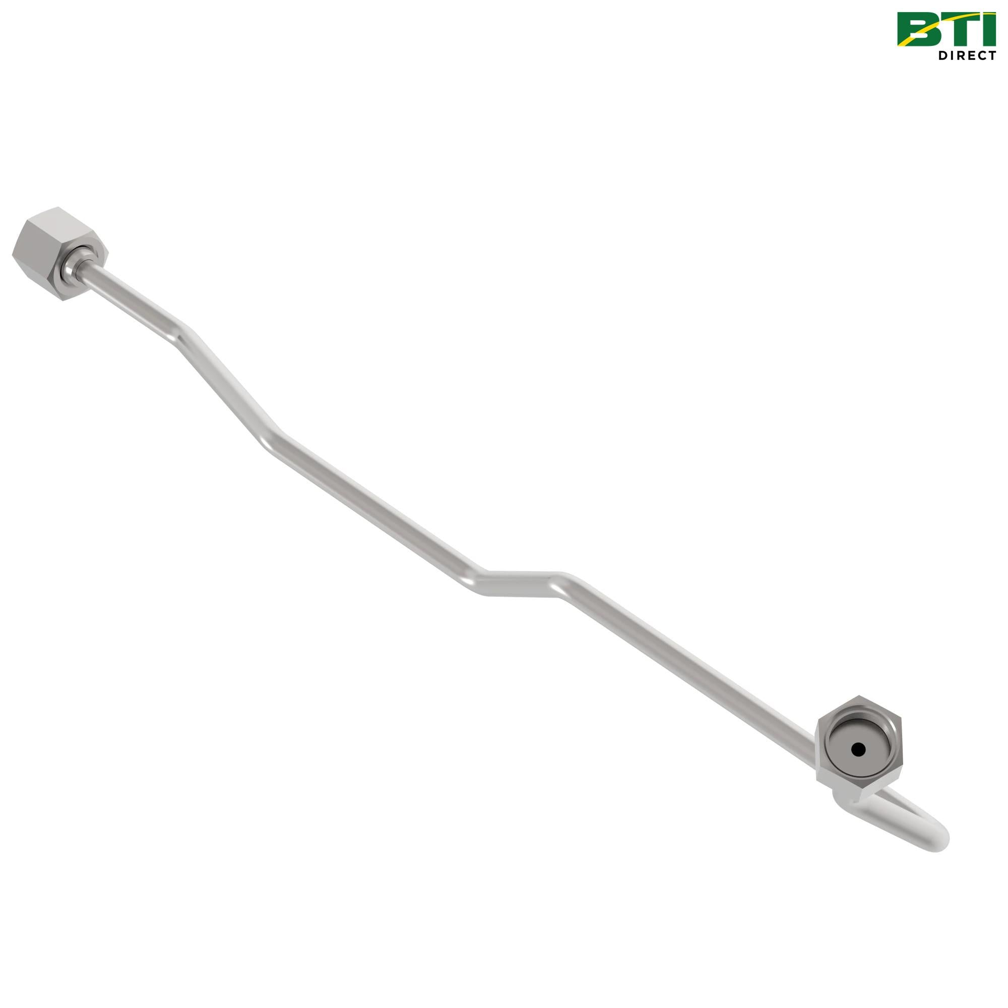 AL234053: Brake Bleed Oil Line with Fittings, Right Side