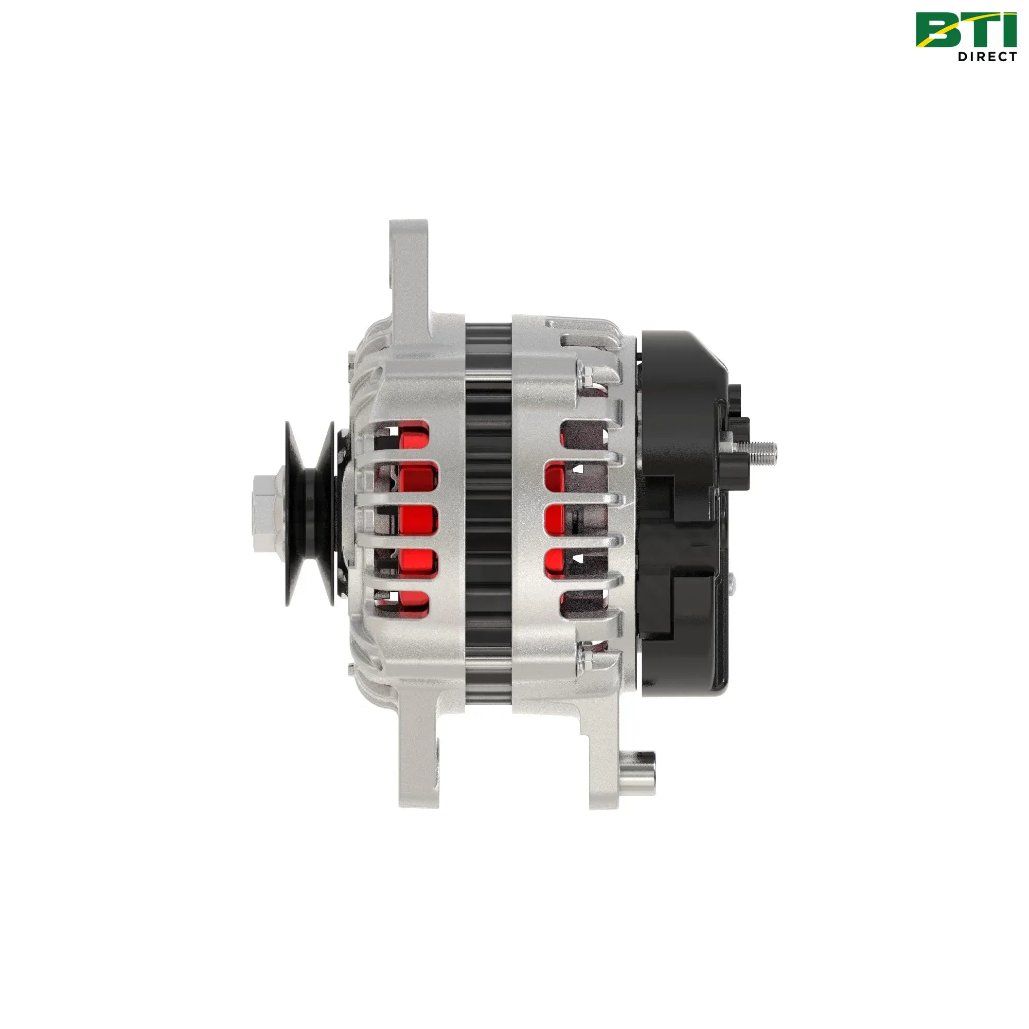 AUC12724: Internal Fan Alternator with Pulley, 55 Amp