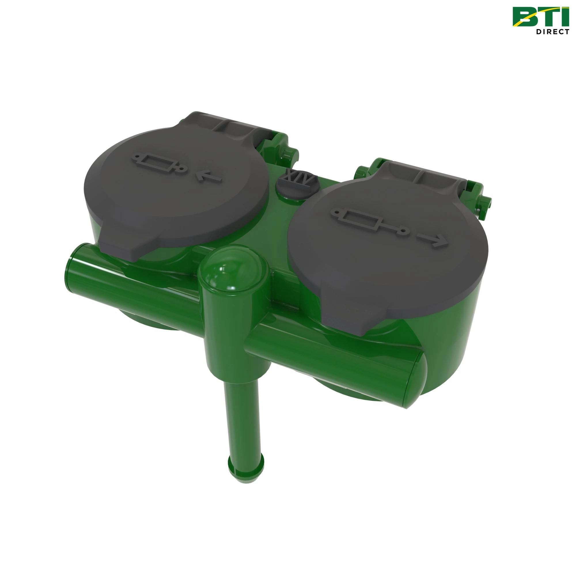 AL219065: Dust Case Front Implement Coupler Cover Assembly