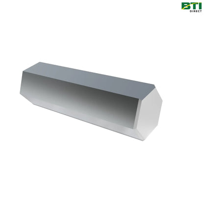 N280958: Hexagonal Crown Nut, 1"