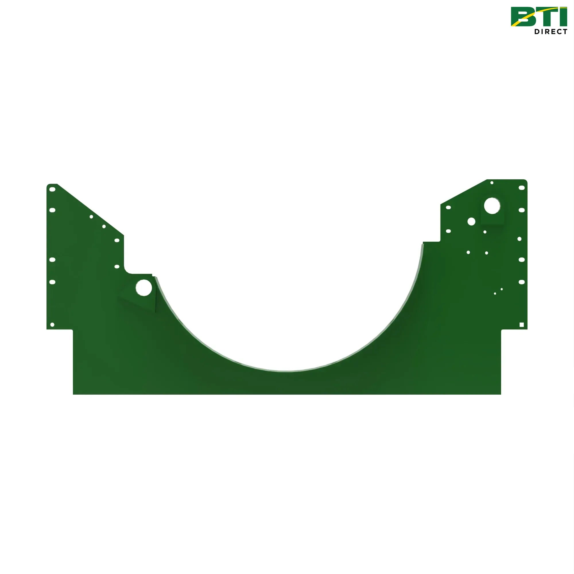 AXE68025: Separator Bulkhead Support Front Plate