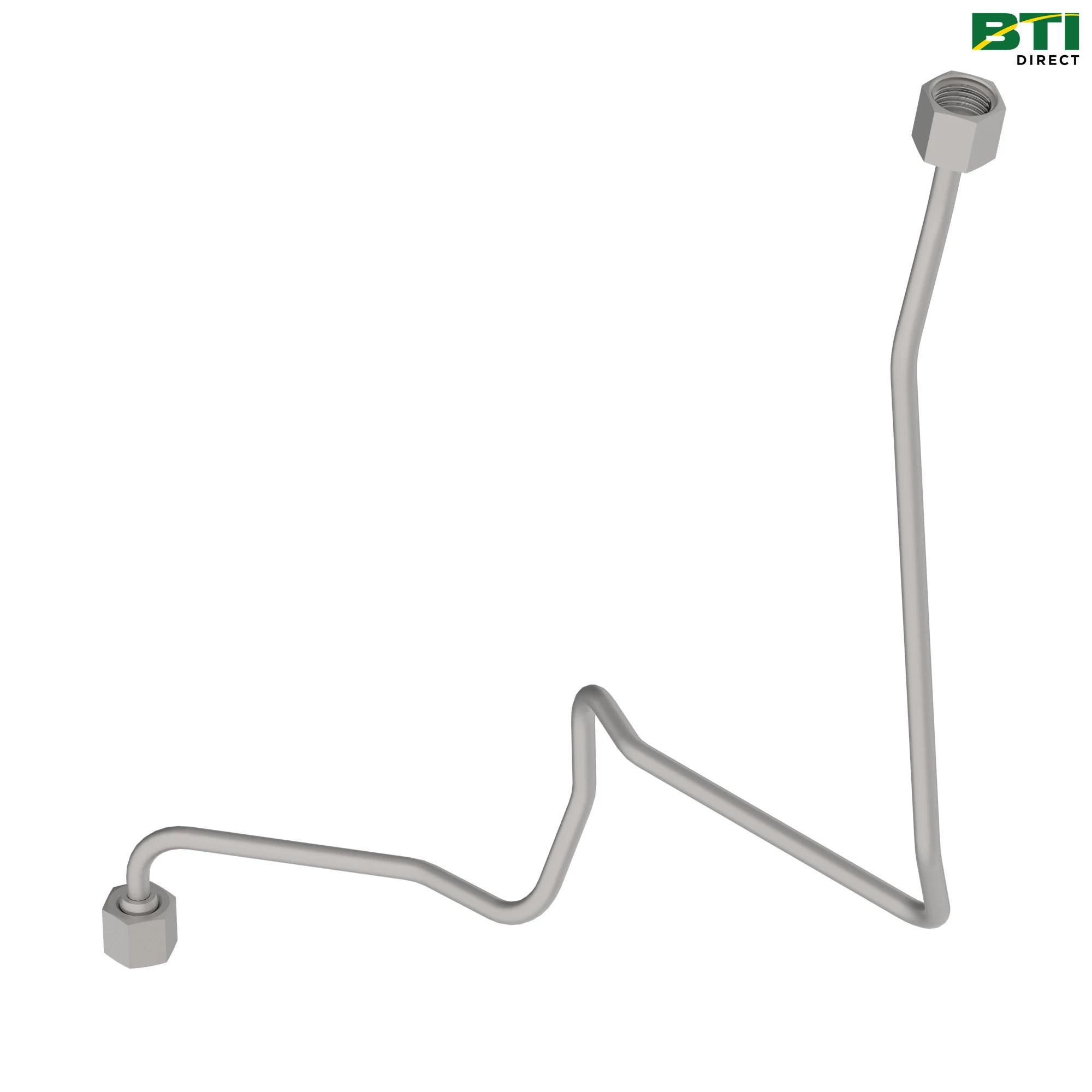 AL232789: Brake Bleed Oil Line with Fittings, Right Side