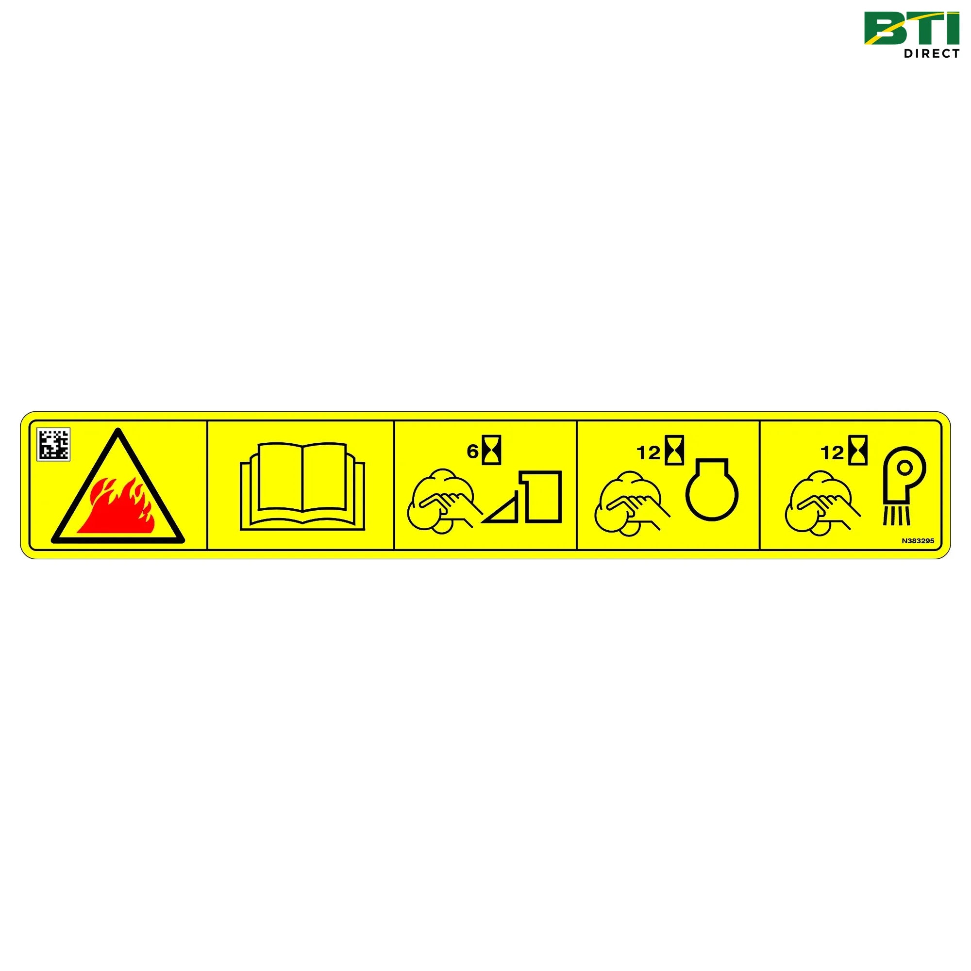 N383295: Cleaning Text Free Decal