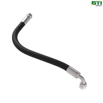 RE323924: Hitch LH Cylinder Hydraulic Hose