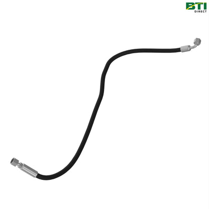 AXE39407: Float Accumulator to Bulkhead Hydraulic Hose