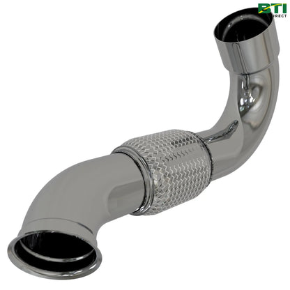 AXE56917: Turbocharger Muffler Exhaust Pipe