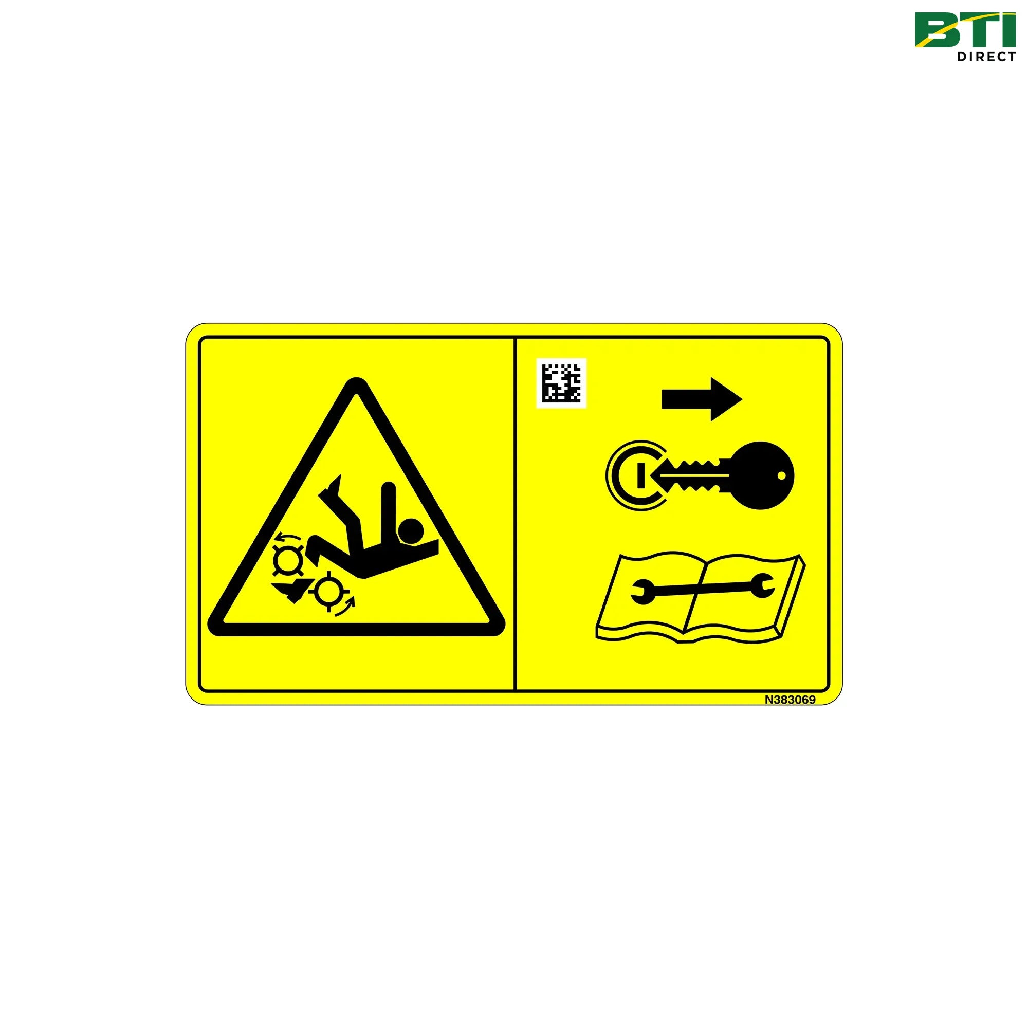 N383069: Entanglement Tet Free Danger Label