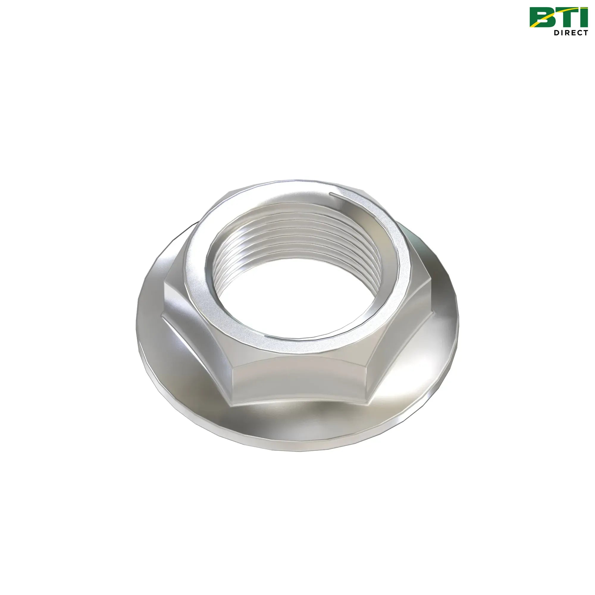 N284121: Hexagonal Flanged Lock Nut, M5