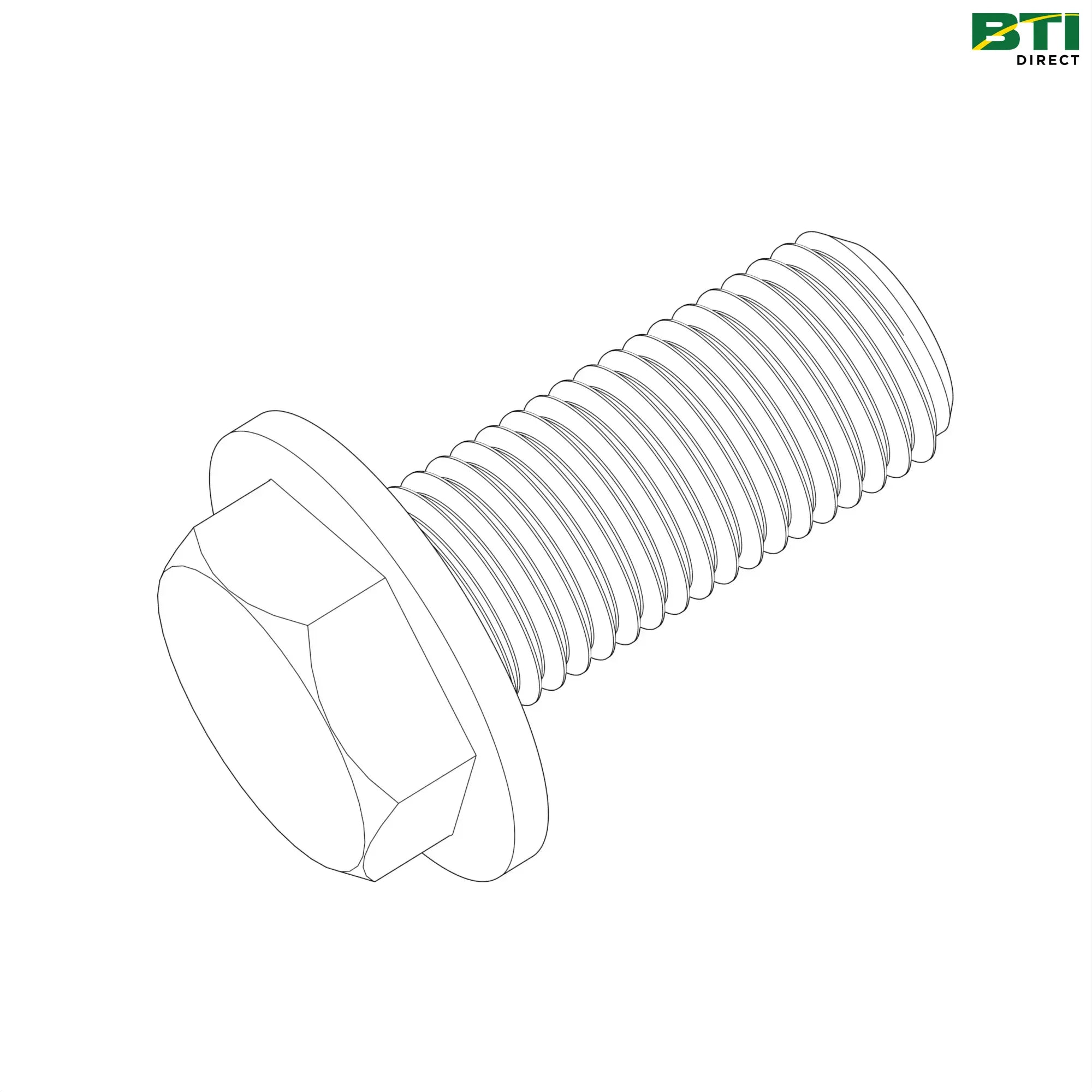 RE32140: Screw with Washer, 6.350 X 20 mm (1/4" X 0.787")