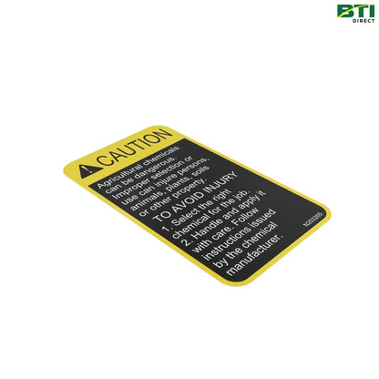 N203265: Caution Label