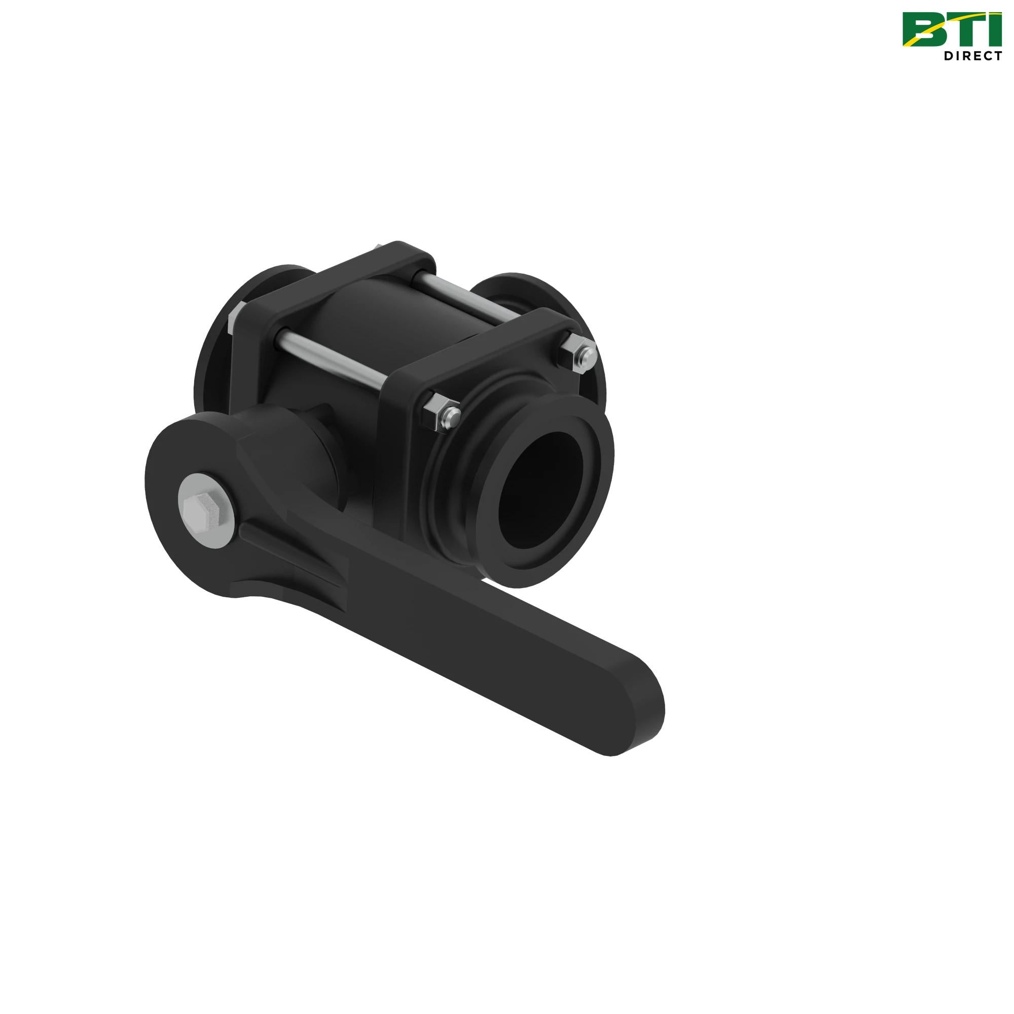 AN304647: 3-Way, 2 Inch Bottom Load Flow Port Side Operated Valve