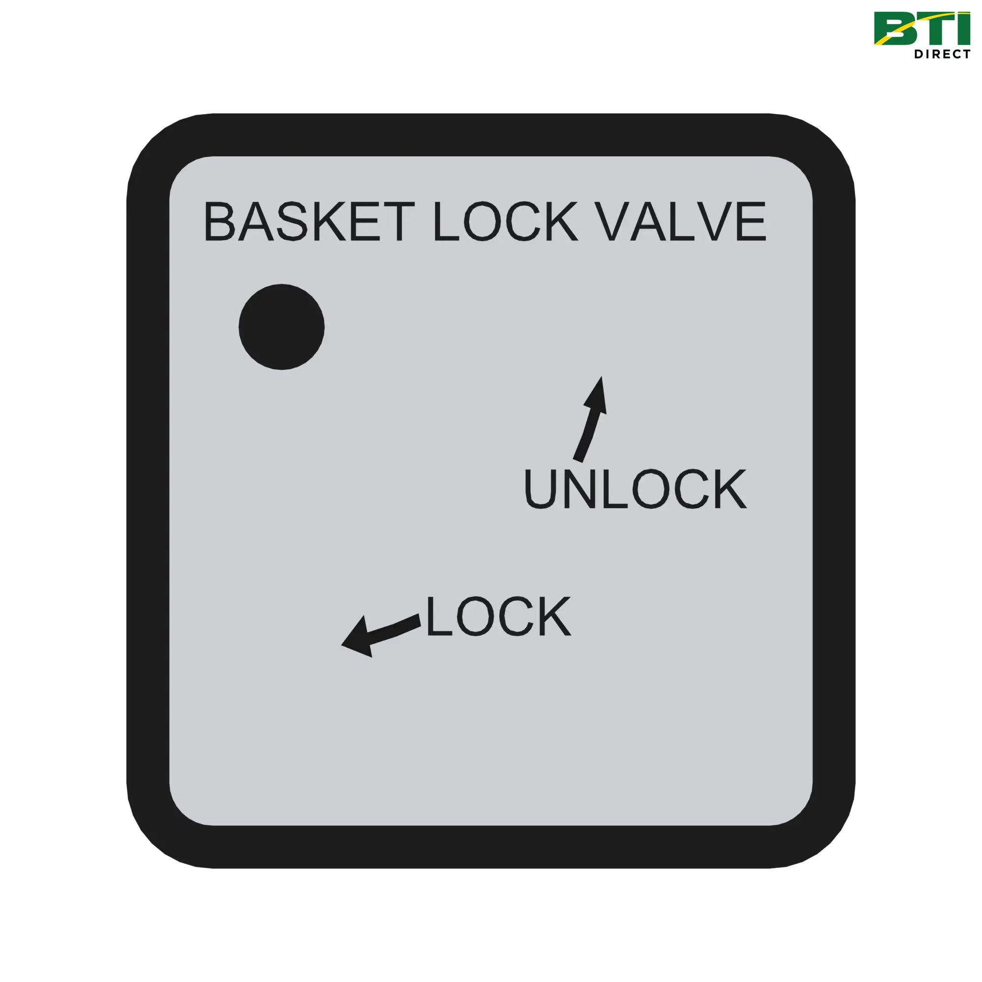 N129401: Basket Valve Label