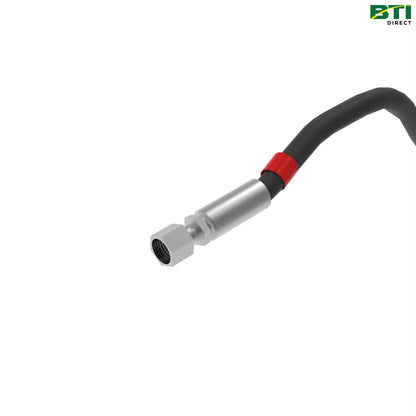 AXE24928: Steering Cylinder Left Fabricated Hydraulic Hose