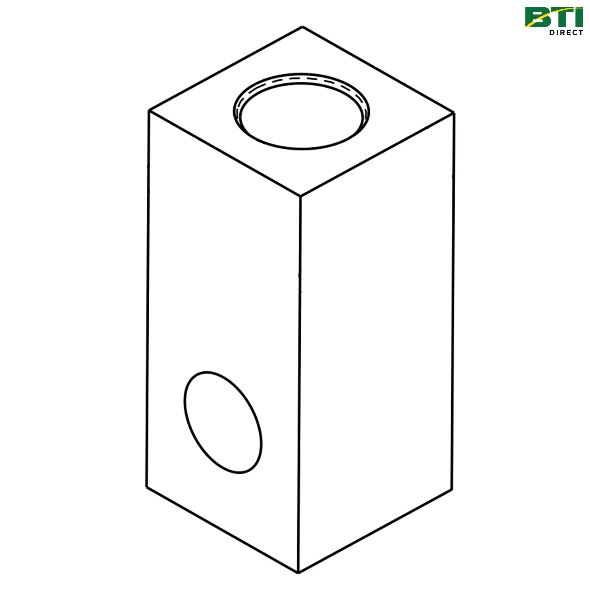 N312128: Boom Outer Wing Fold Cylinder Rod End
