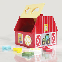  John Deere Wooden Barn Toy