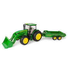  Big Farm 6210R Tractor & Spreader (1/16 Scale)