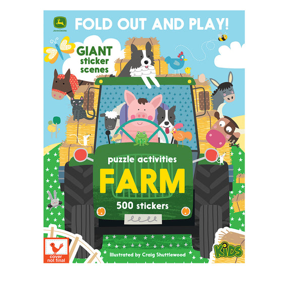 Farm Puzzle Activity Book
