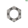 14M7181: Hexagonal Slotted Nut, M24