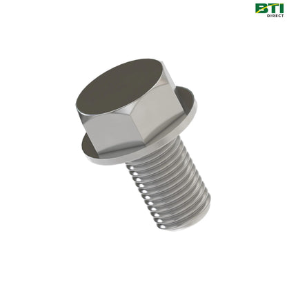 19M7783: Hexagonal Head Flange Screw, M10 X 16