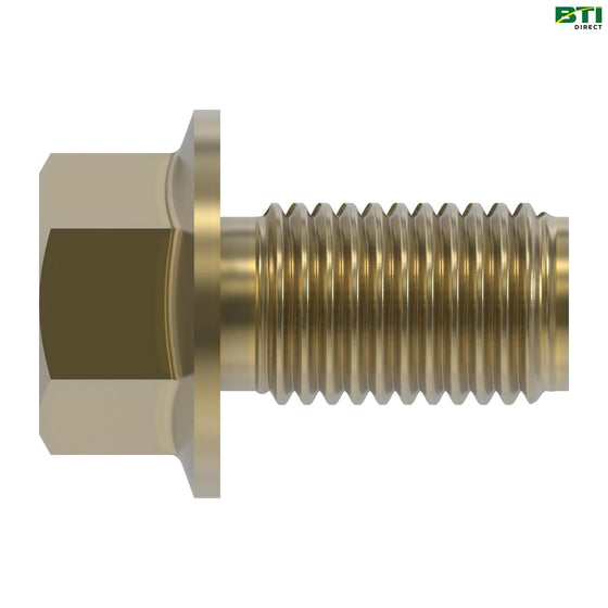 19M7785: Hexagonal Head Flanged Screw, M10 X 25