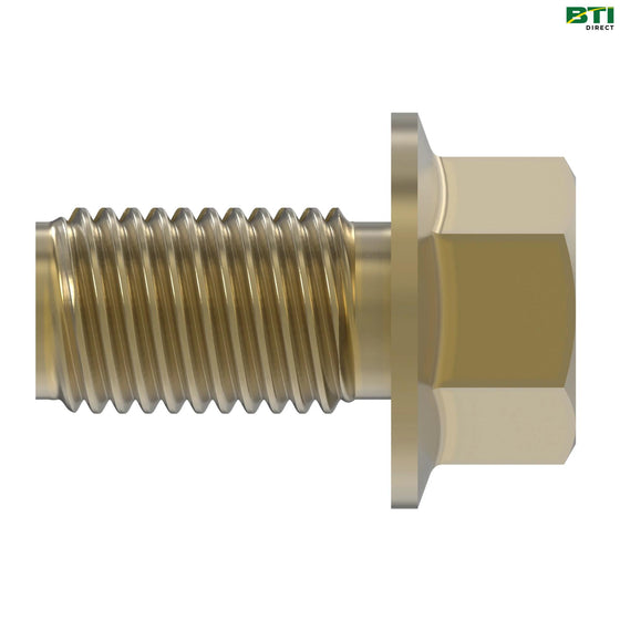 19M7785: Hexagonal Head Flanged Screw, M10 X 25