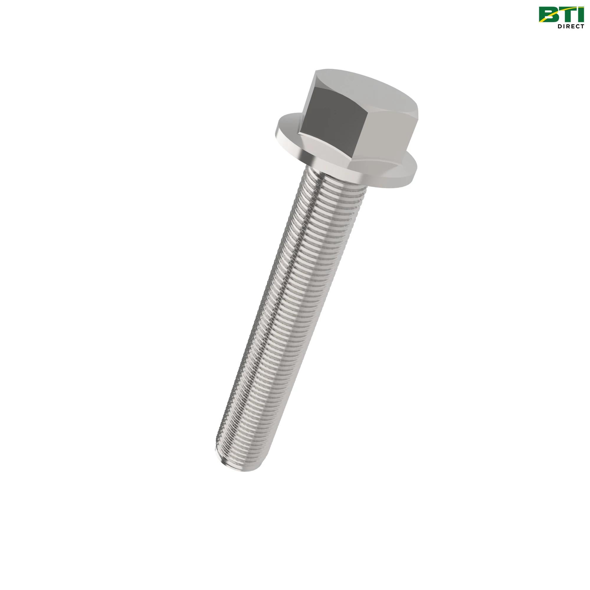 19M7815: Hexagonal Head Flanged Screw, M12 X 60