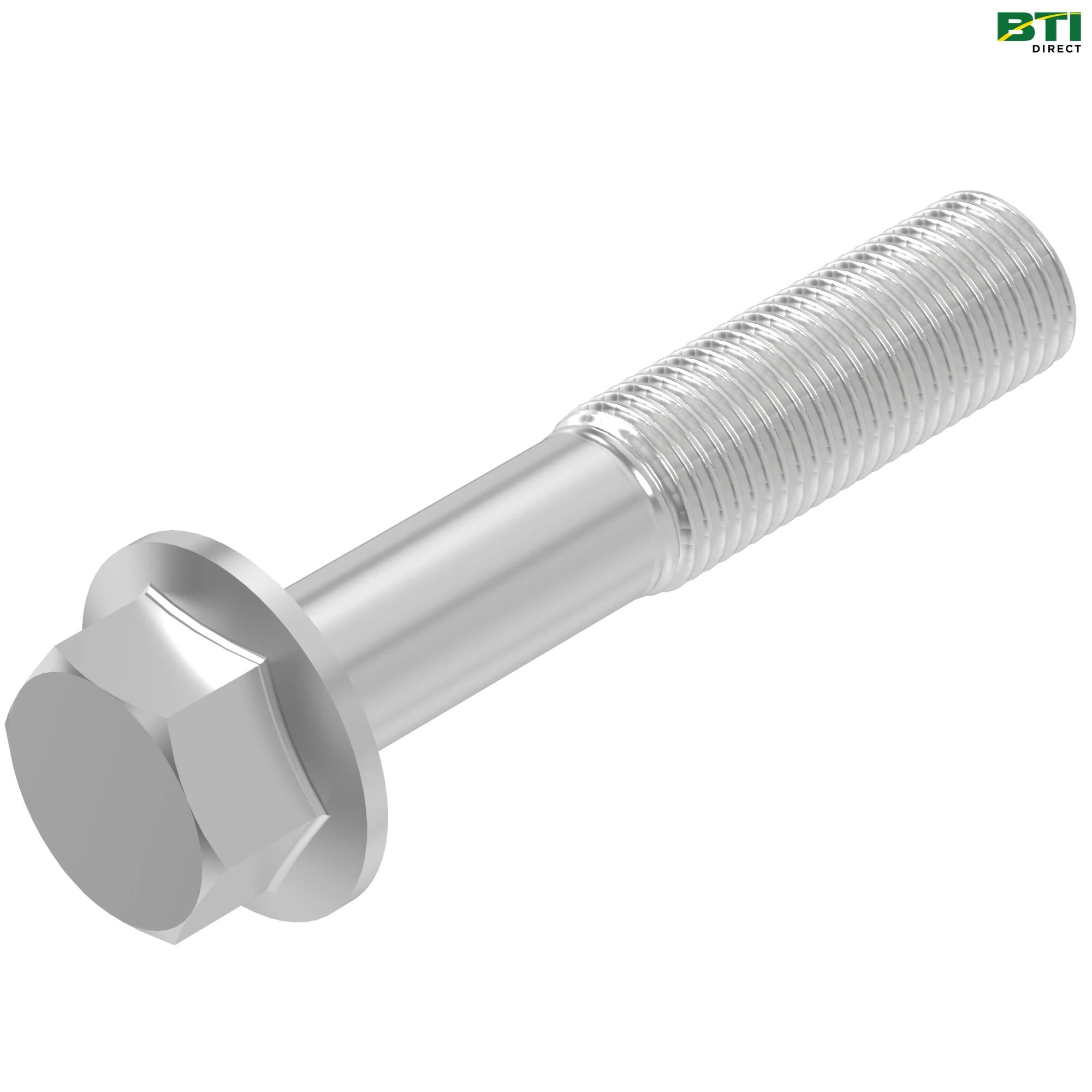 19M7817: Hexagonal Head Flanged Screw, M12 X 70
