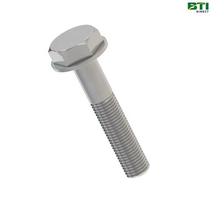 19M8162: Hexagonal Head Flanged Screw, M10 X 40