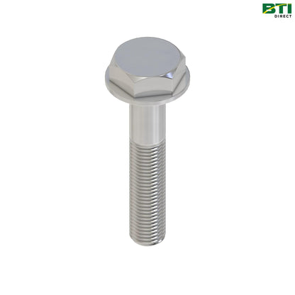 19M8162: Hexagonal Head Flanged Screw, M10 X 40