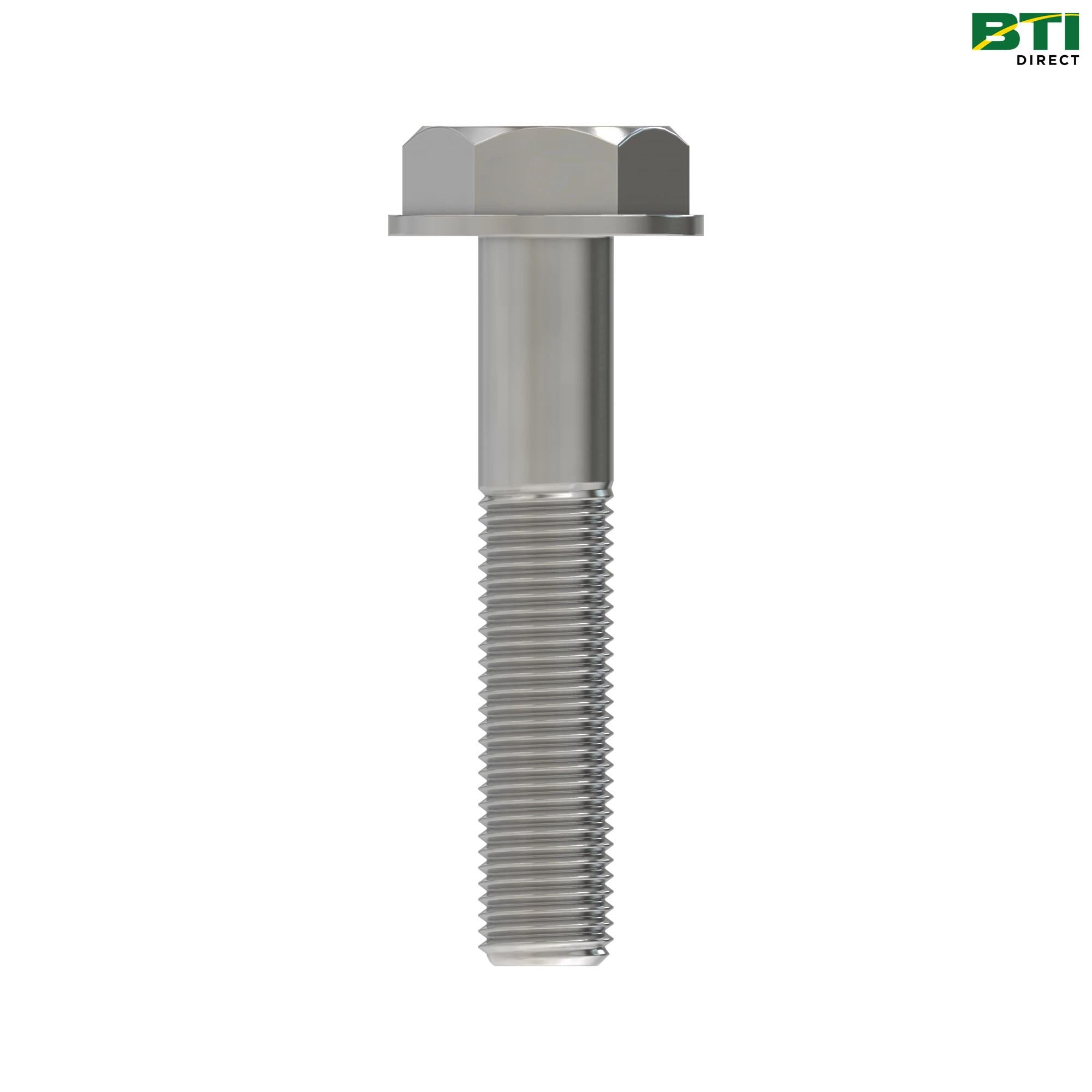 19M8162: Hexagonal Head Flanged Screw, M10 X 40