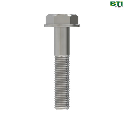 19M8162: Hexagonal Head Flanged Screw, M10 X 40