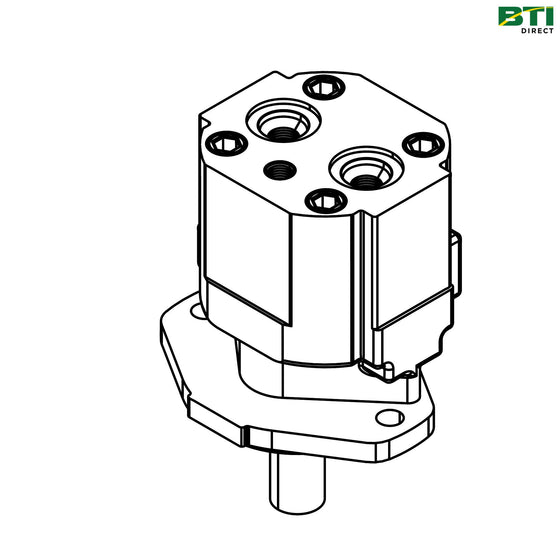 5HG610755: 19 inch Cutterhead Hydraulic Motor