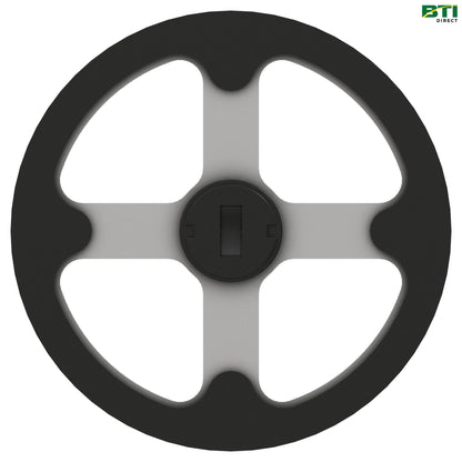 AA37221: Heavy Duty Plastic Rotary Scraper