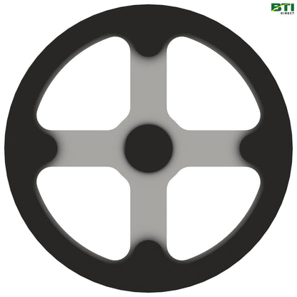 AA37221: Heavy Duty Plastic Rotary Scraper