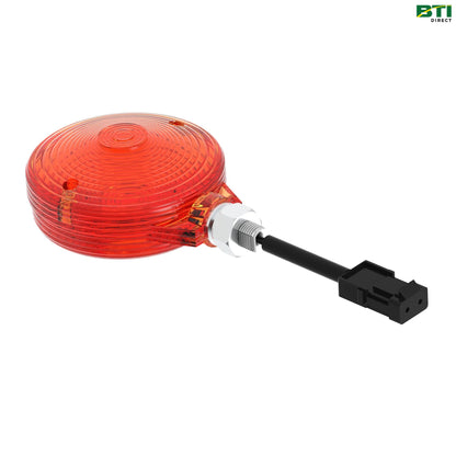 AA56281: Round Warning Lamp, 12 Volts, 27 Watts