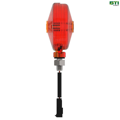 AA56281: Round Warning Lamp, 12 Volts, 27 Watts