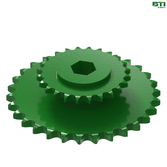 AE74598: Double Chain Sprocket, 24 and 30 Tooth