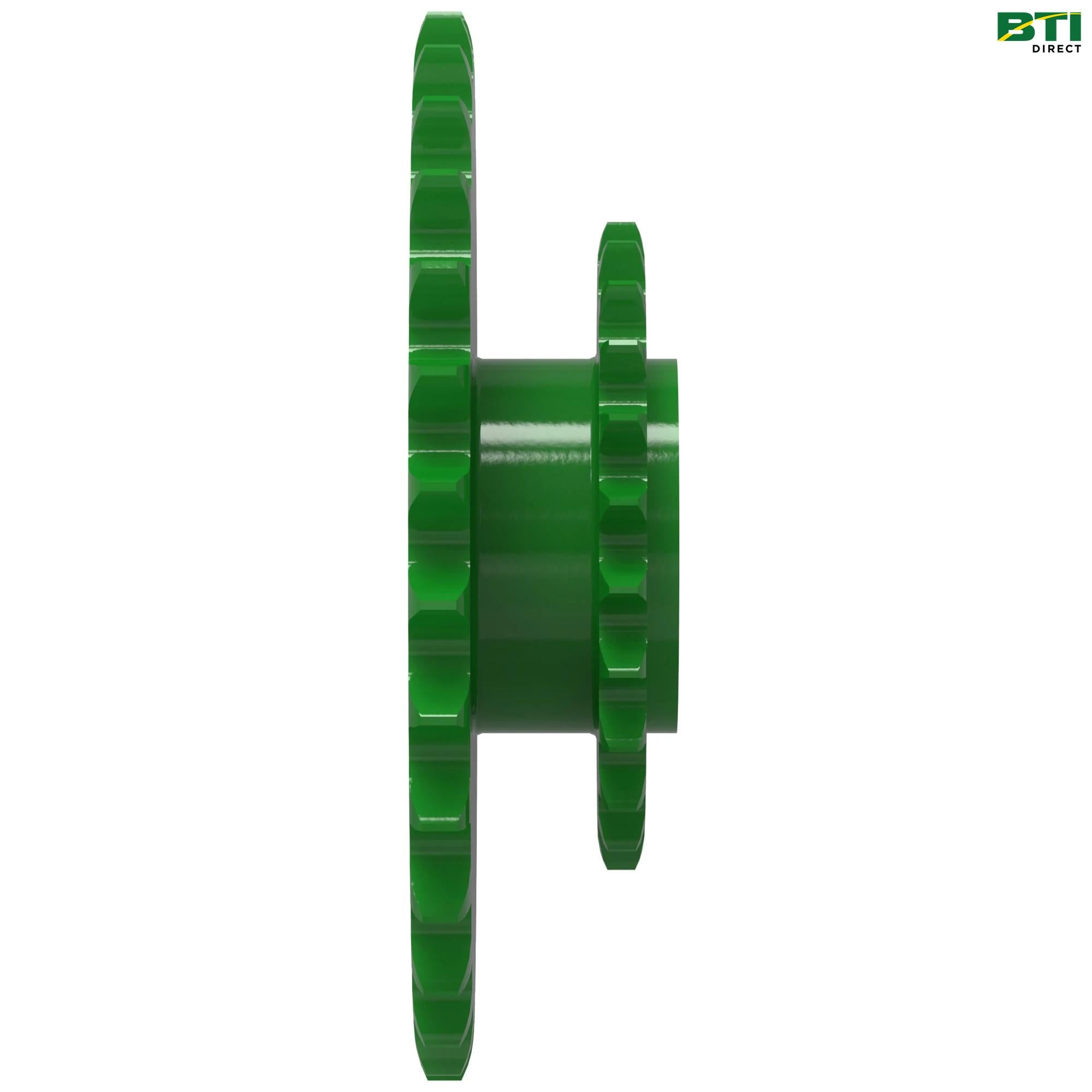 AE74598: Double Chain Sprocket, 24 and 30 Tooth